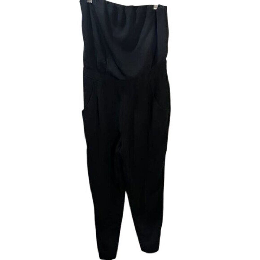 Black Strapless Jumpsuit XS New‎ without Tag